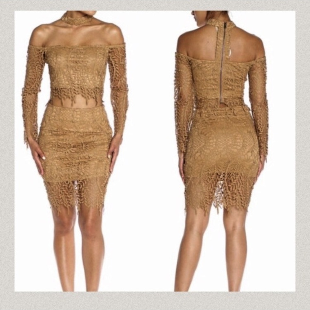 Lace Mocha 2pc Set
